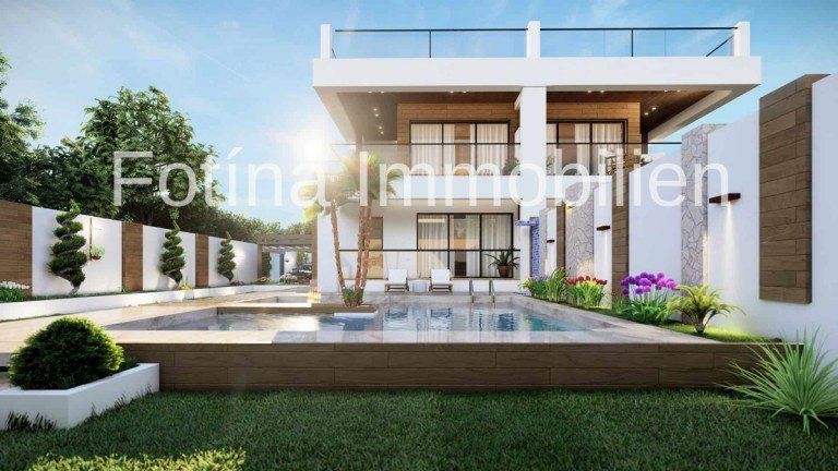  Esentepe, Kyrenia - Kyrenia Villa MEGA-VILLEN mit 5D-Meerblick!Top-Lage! Exklusive Annehmlichkeiten! Pure Lebensqualit�t!