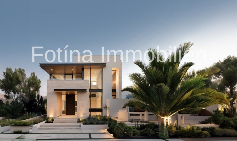 1 Girne - Kyrenia Villa Premium-Boutique-Projekt: 7 Minuten ins Zentrum Girnes und nur einen Steinwurf vom Sandy Beach !