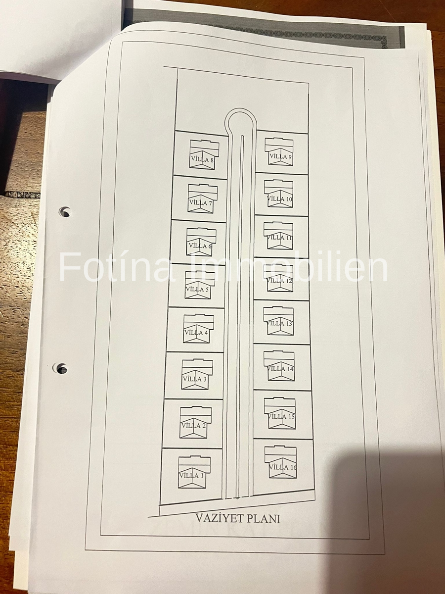 Plan Villa Halbinsel Karpaz