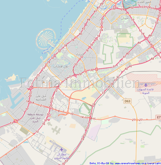 Makrolage Etagenwohnung Dubai