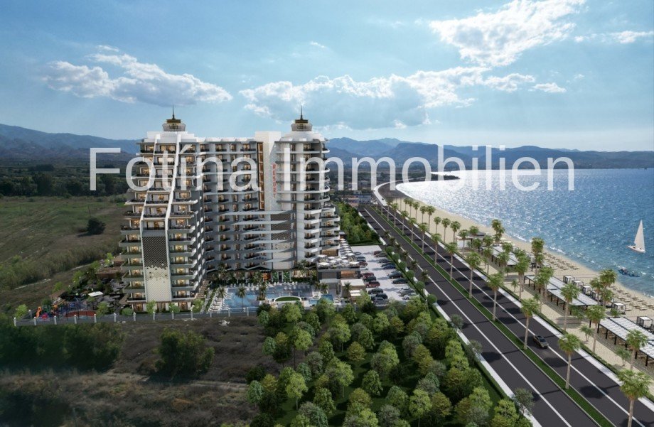 4 Etagenwohnung Lefke, Bucht von Morfou