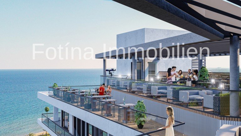 1 Iskele, Famagusta - Famagusta Etagenwohnung Absolutes LUXUS Projekt mit exklusivem Panorama Blick auf das Meer am Long Beach! TOP Ausstattung!