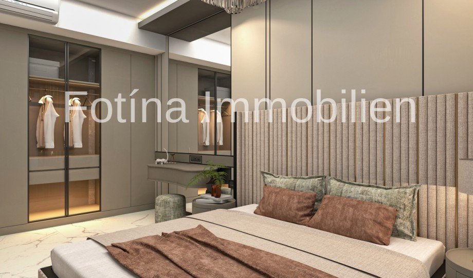 14 Etagenwohnung Lefke, Bucht von Morfou