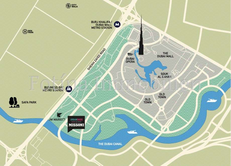 Lage Etagenwohnung Dubai