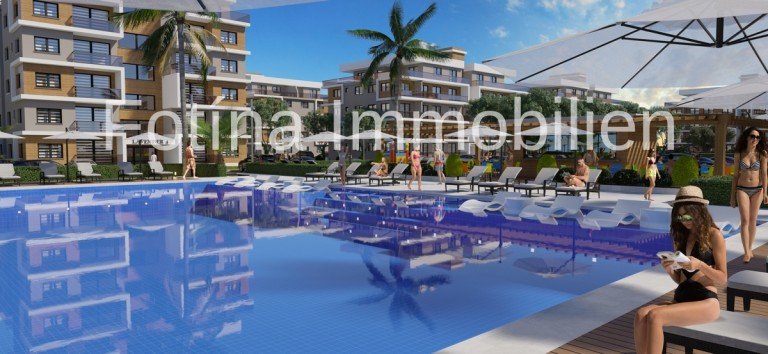 5 Region Cittaslow - Famagusta Etagenwohnung Harmonische Penthouses mit riesigen Dachterrassen und Top-Ausstattung zwischen Olivenb�umen!