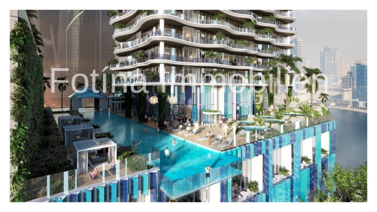 1 Dubai, Business Bay - Dubai Etagenwohnung 2+1 Apartments im Wellness Resort mit beeindruckendem Ausblick aus dem SKY Pool!