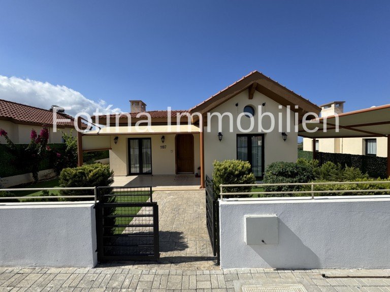 Halbinsel Karpaz - Famagusta Villa Vollm�blierte Villa Nr.1107 in geschlossener Community, nahe Strand, Gate Marina & Naturschutzgebiet