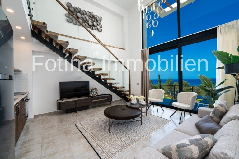 1 Esentepe, Kyrenia - Kyrenia Penthousewohnung Fertiggebaute Glamour Penth�user mit Panoramablick auf das Meer & die Berge! DIREKT am Meer!