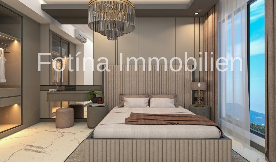 13 Etagenwohnung Lefke, Bucht von Morfou