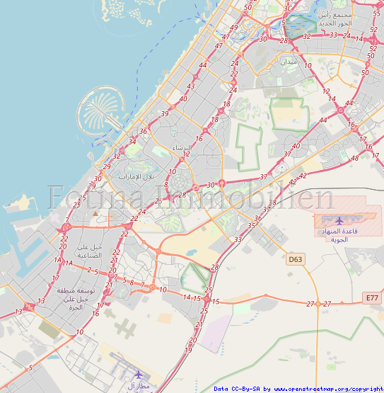 Makrolage Etagenwohnung Dubai