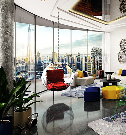  Etagenwohnung Burj Khalifa