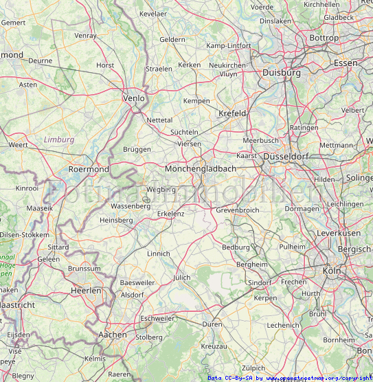 Makrolage Reihenhaus M�nchengladbach