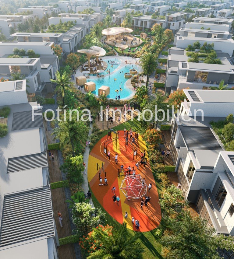  Dubai - Dubai Villa 5+1 Luxus-Townhouses in exklusiver Community, mitten in der Natur und Harmonie mit Wellnesskomfort!