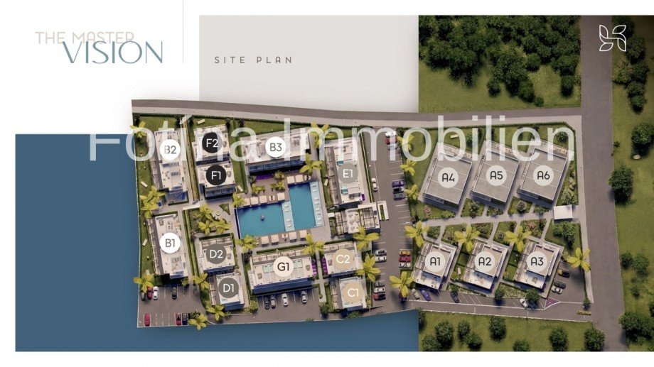 Site Plan Terrassenwohnung Tatlisu