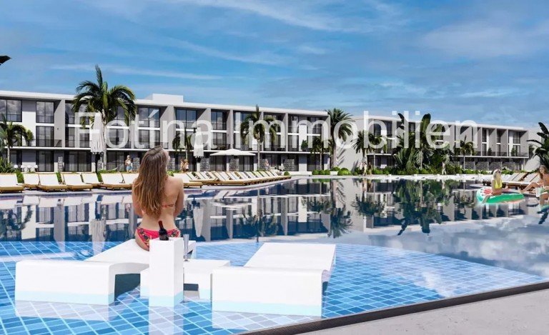  Iskele - Famagusta Loft-Studio-Atelier Schickes LOFT 1+1, TOP Infrastruktur, 400 m zum Strand!
