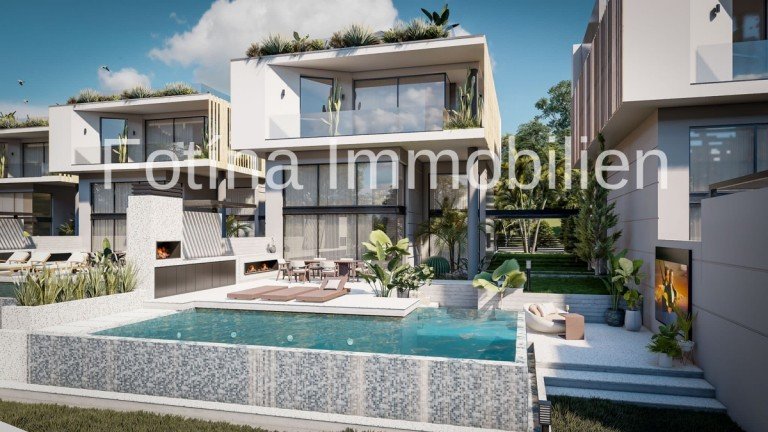 1 Esentepe, Kyrenia - Kyrenia Villa LUXUS 3+2 SMART-HOME VILLEN - Meernahe, mit Privatpool, Dachterrasse und 3D-Panoramablick!