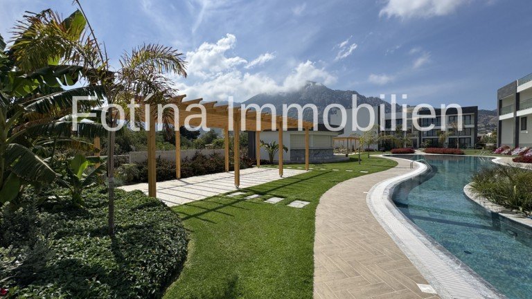  Karsiyaka, Girne - Kyrenia Etagenwohnung Bj. Mai 2025! MEGA-Apartments mit 3D-Panorama - Privatstrand, Casino, Hotel, Aquapark - nahe Girne !