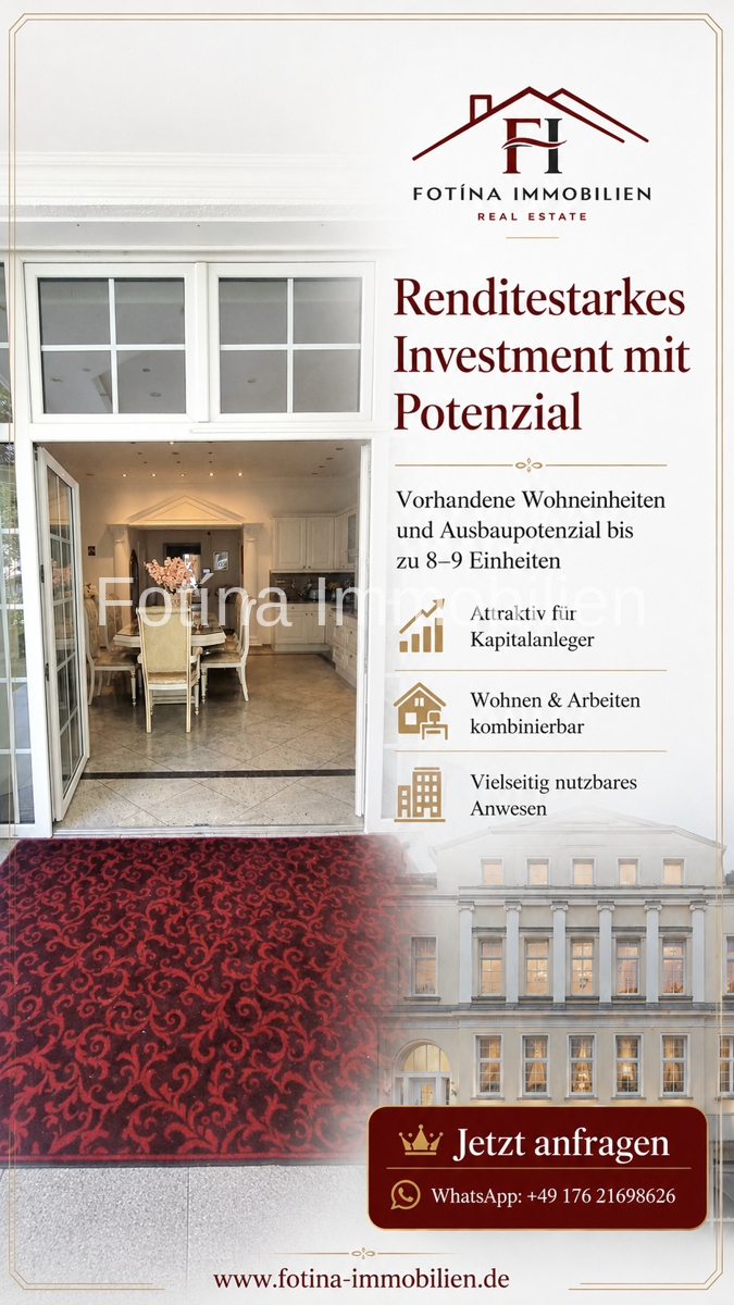 TOP-Kapitalanlage Mehrfamilienhaus D�sseldorf