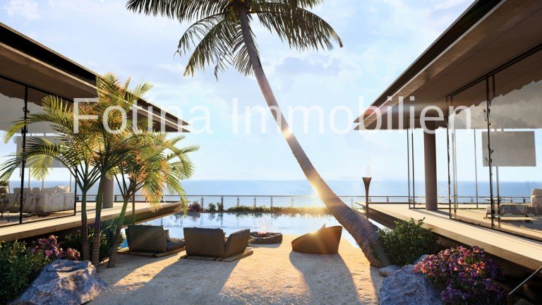 Villa Tatlisu, Kyrenia - Kyrenia Villa Letzte Luxusvilla direkt am Meer mit privatem 390 m� Pool und atemberaubendem 3D-Panoramameerblick!