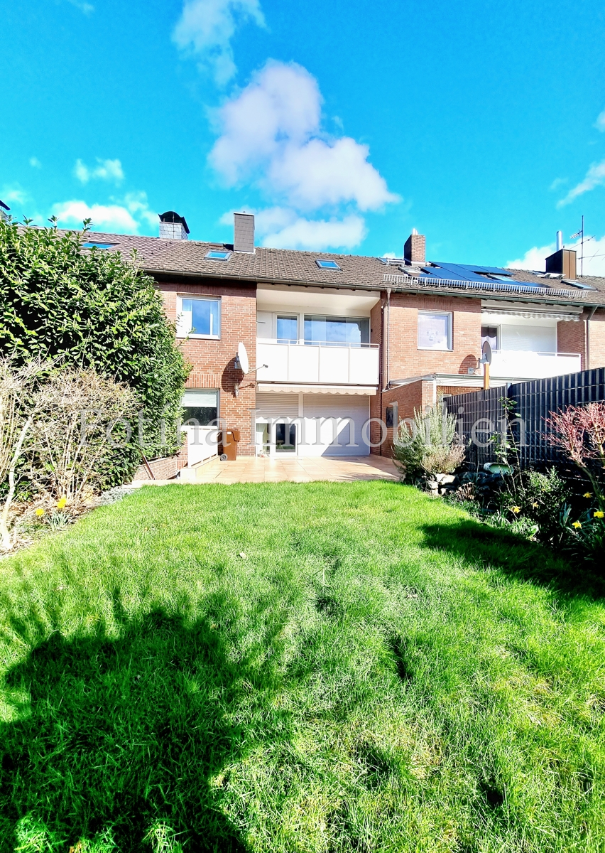 Haus von hinten Reihenhaus M�nchengladbach