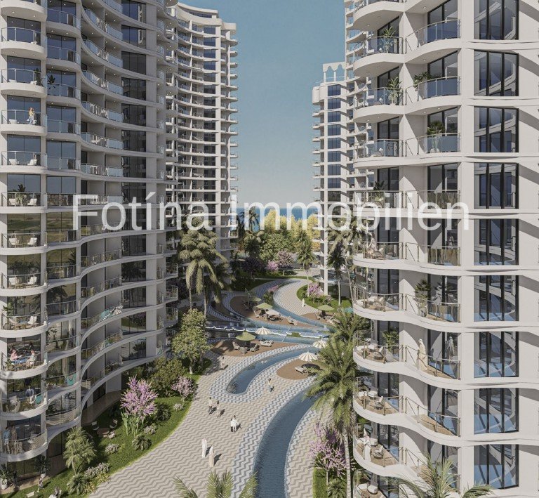  Bogaz , Famagusta - Famagusta Etagenwohnung GARANTIERT 6% Cashback plus 8% Einkommen f�r 3 Jahre! MEGA-INVESTMENT in TOP-Lage vom TOP-Bautr�ger!