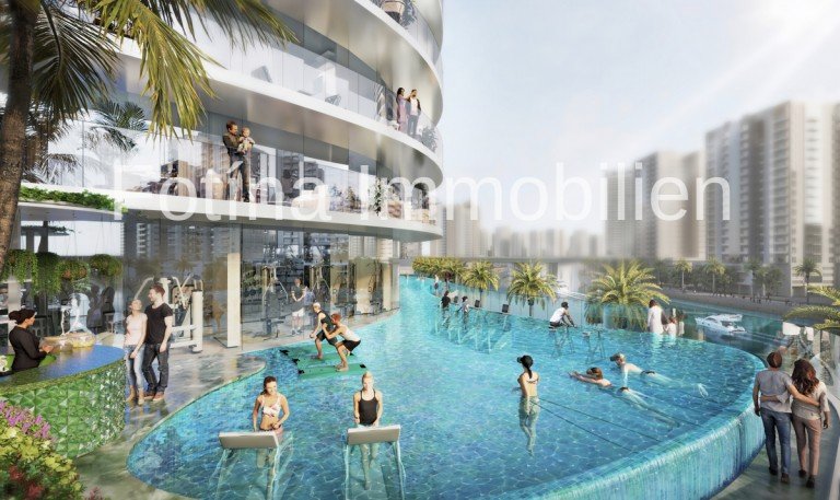  Dubai, Business Bay - Dubai Etagenwohnung Ausblick auf den Burj Khalifa! 2+1 Apartments, wunderbar AM DUBAI CANAL! MEGA Zahlungsplan!