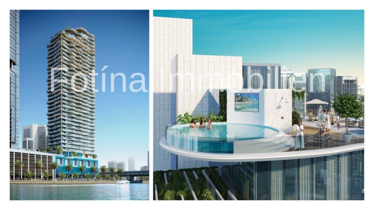 1 Dubai, Business Bay - Dubai Etagenwohnung SKY Pool und Wellness! 4+1 Apartments mit Privat Pool und beeindruckendem Ausblick!
