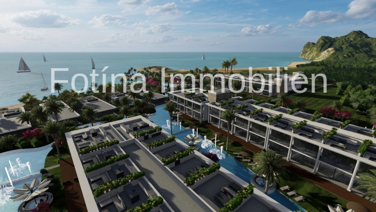 1 Tatlisu, Famagusta - Famagusta Etagenwohnung Exklusives Beach-Resort! Direkt am Sandstrand mit Panoramablick und erstklassiger Bauqualit�t!