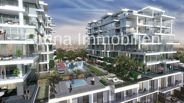  Dubai Land - Dubai Etagenwohnung Fertige Traumwohnung von 130 qm im Park-Projekt in Dubai!